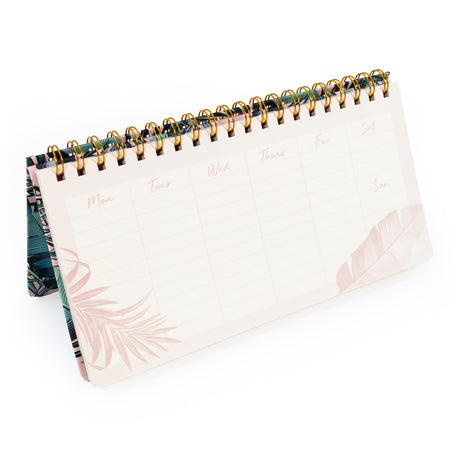 Palm Springs Weekly Planner - Landscape Desk Organiser