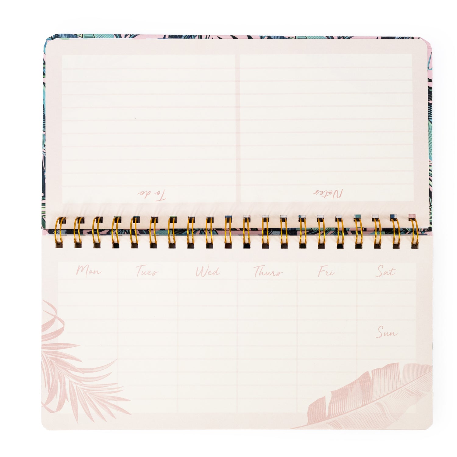 Palm Springs Weekly Planner - Landscape Desk Organiser