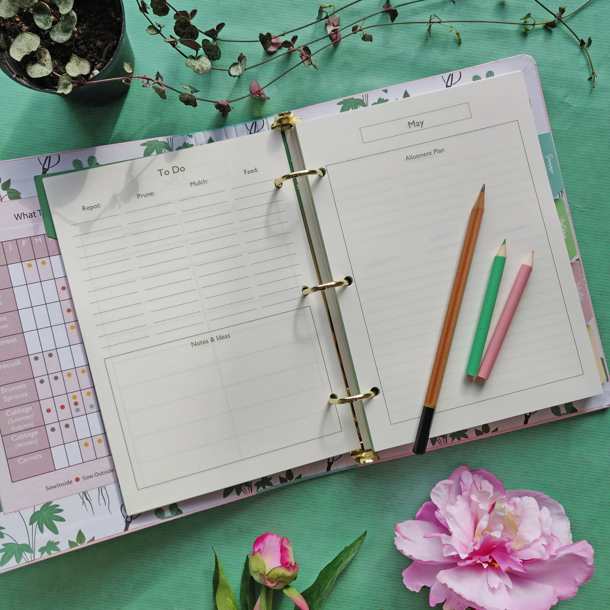Gardeners Monthly Planner
