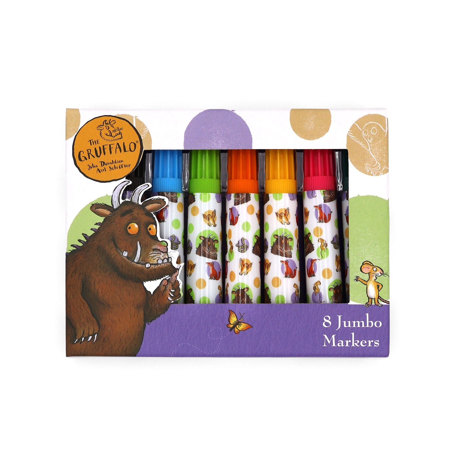 The Gruffalo Set of 8 Jumbo Marker Pens