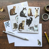 Cats Notecard & Pen Gift Set