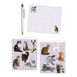 Cats Notecard & Pen Gift Set