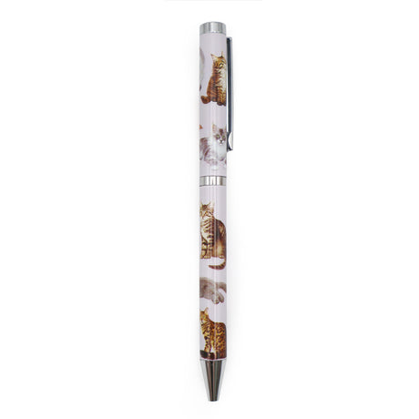 Patricia MacCarthy Cats Ballpoint Pen in Gift Box