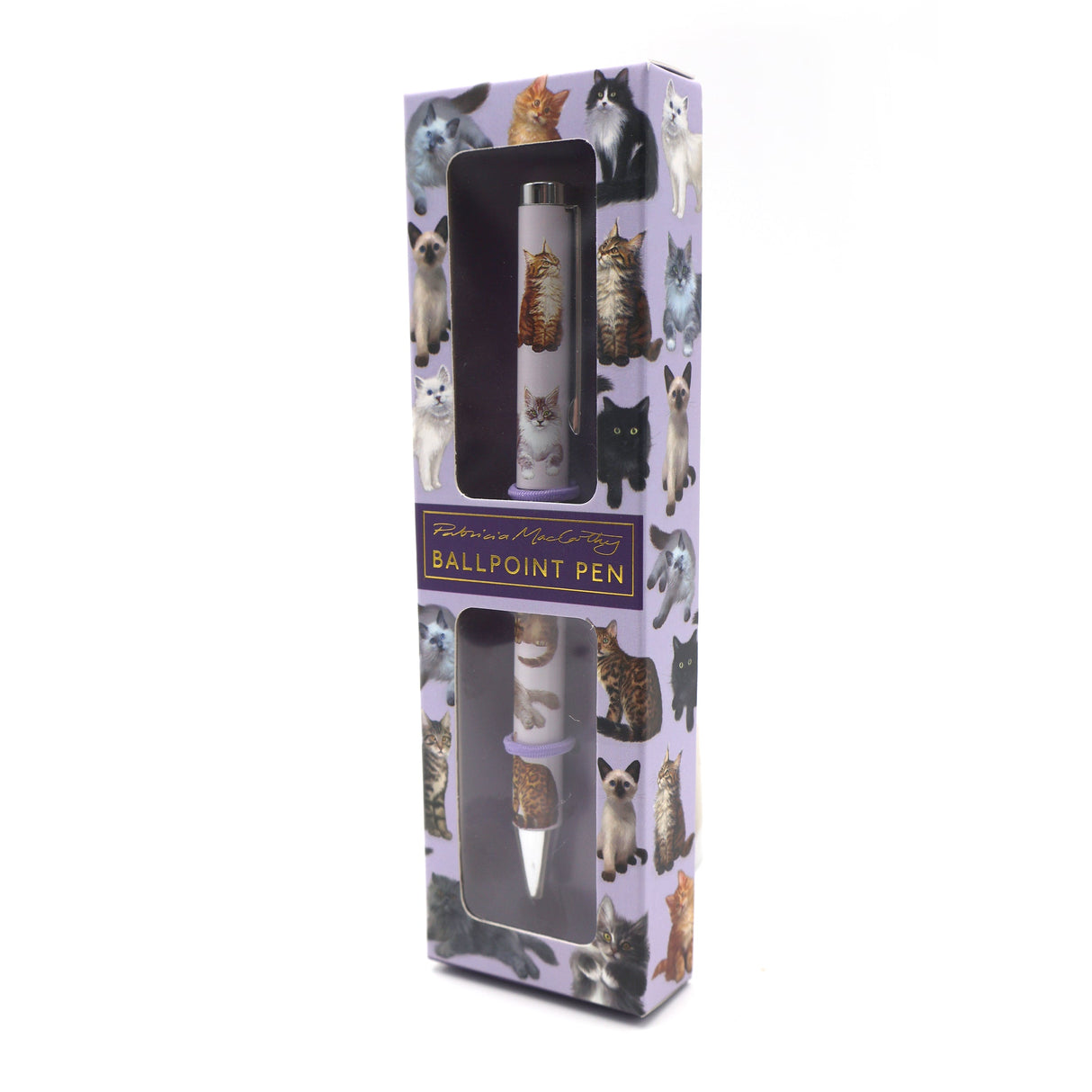 Patricia MacCarthy Cats Ballpoint Pen in Gift Box