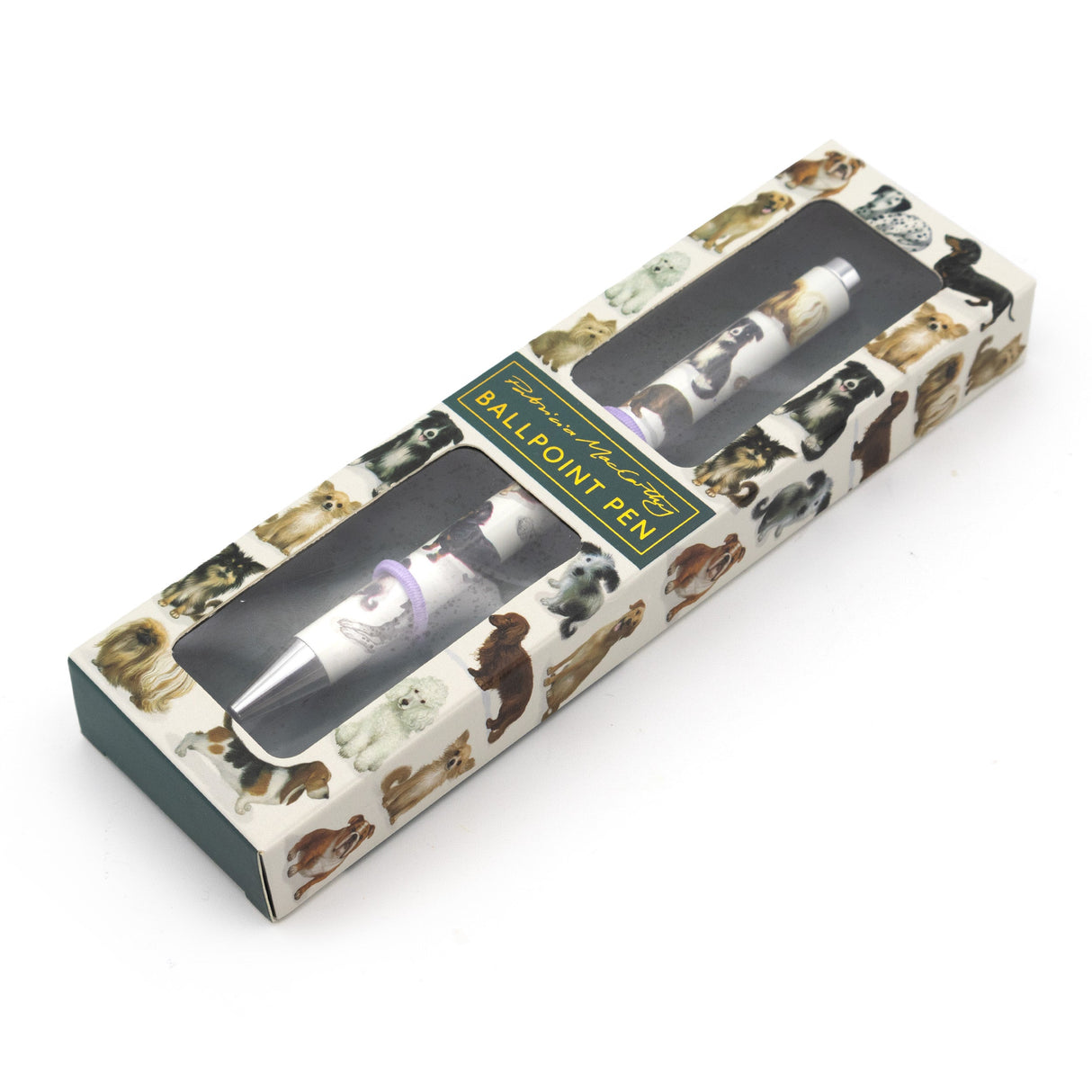 Patricia MacCarthy Dogs Ballpoint Pen in Gift Box