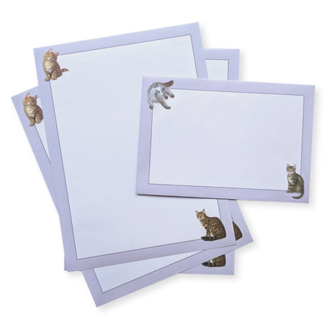 Patricia MacCarthy Writing Paper Set - Cats Design