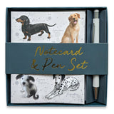 Dogs Notecard & Pen Gift Set