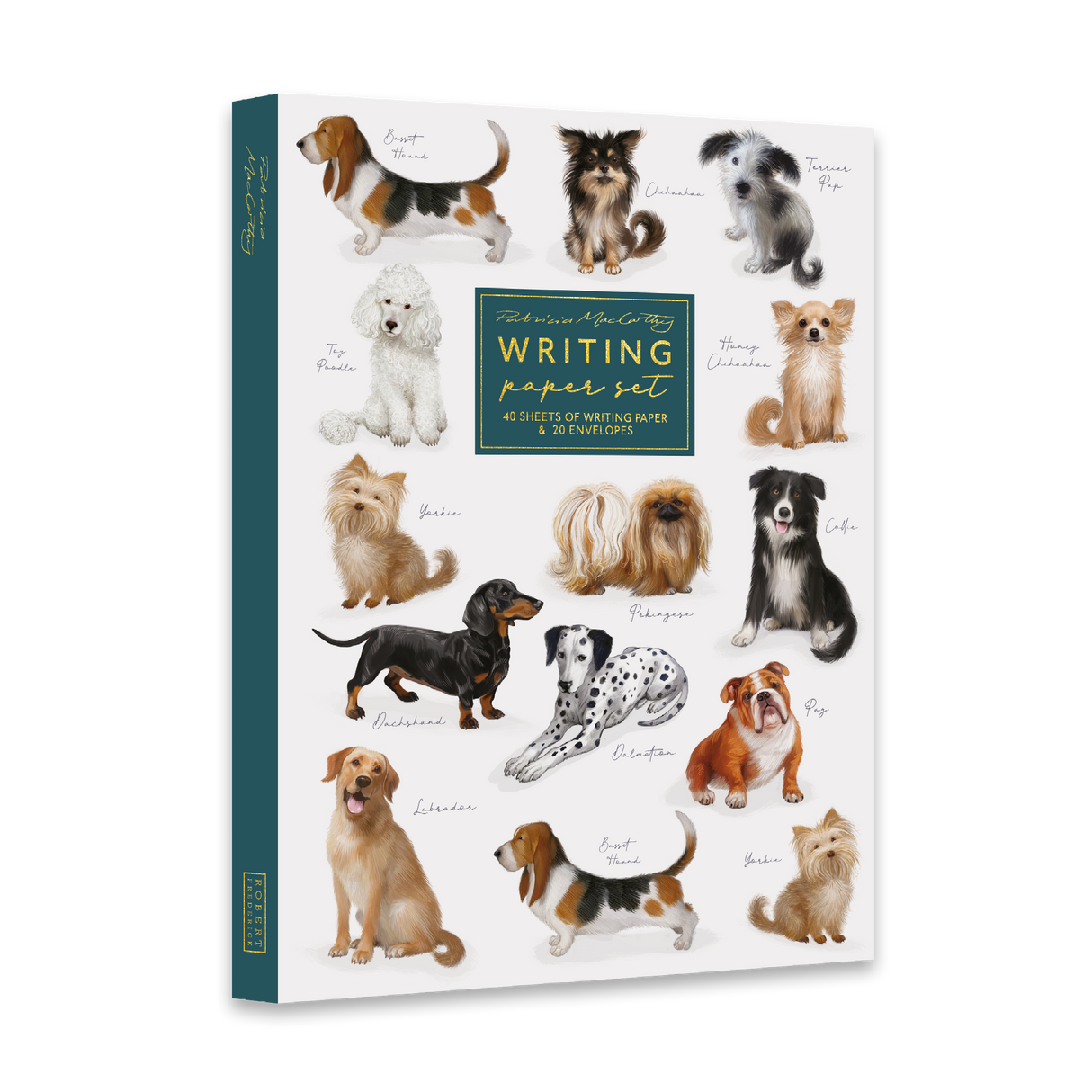 Patricia MacCarthy Writing Paper Set - Dogs Design