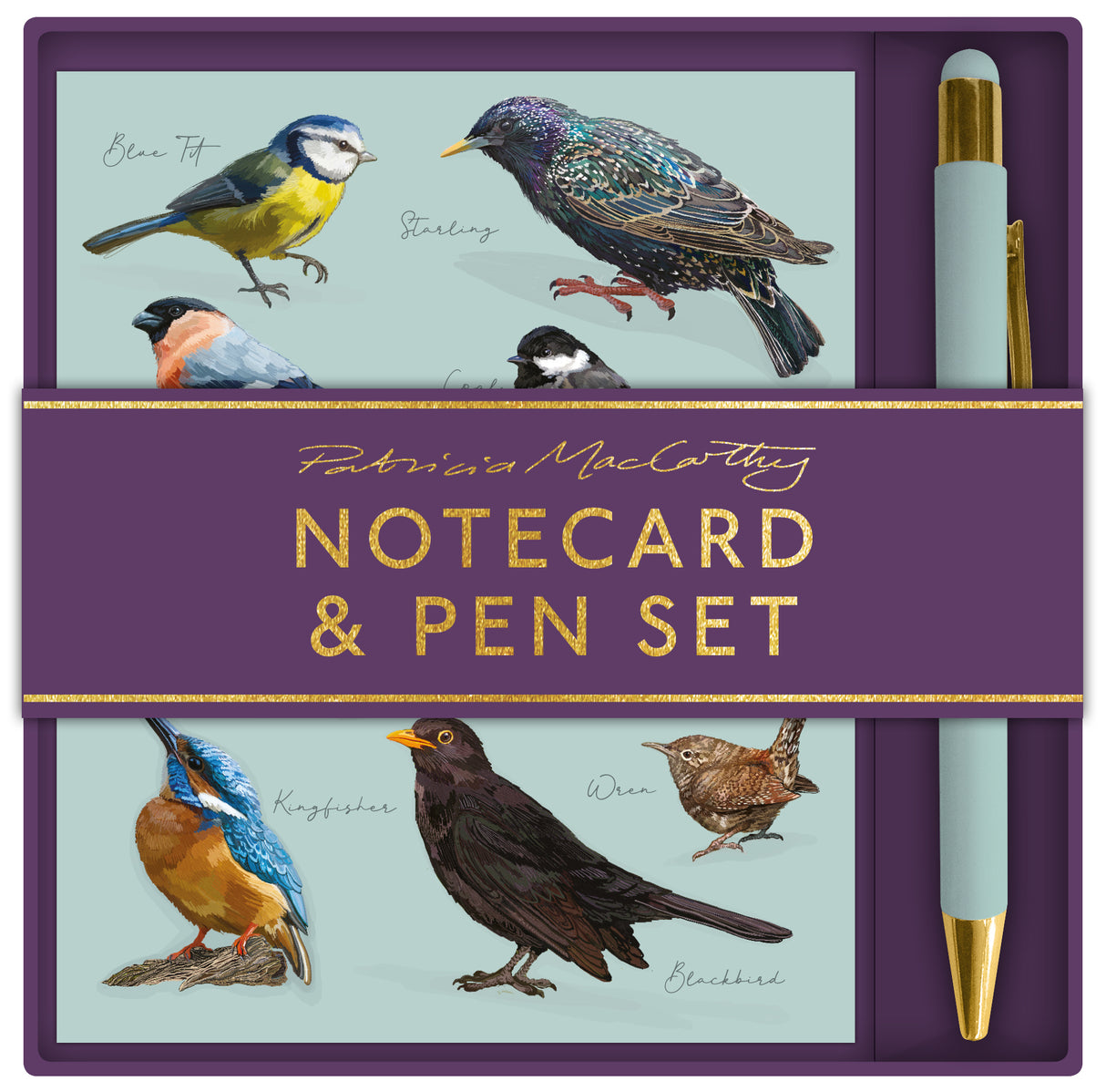 British Birds Notecard & Pen Gift Set