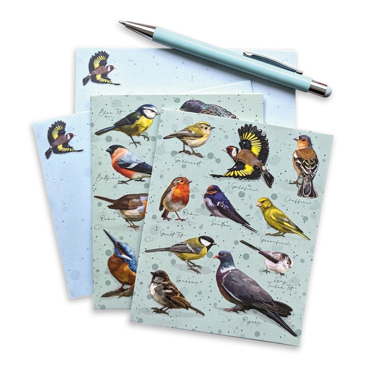 British Birds Notecard & Pen Gift Set