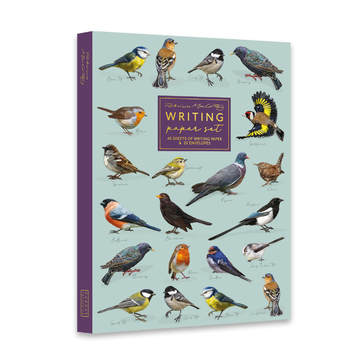 Patricia MacCarthy Writing Paper Set - Birds Design