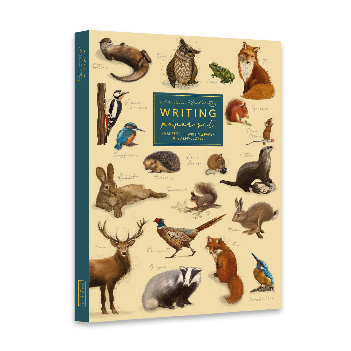 Patricia MacCarthy Writing Paper Set - Wildlife Design