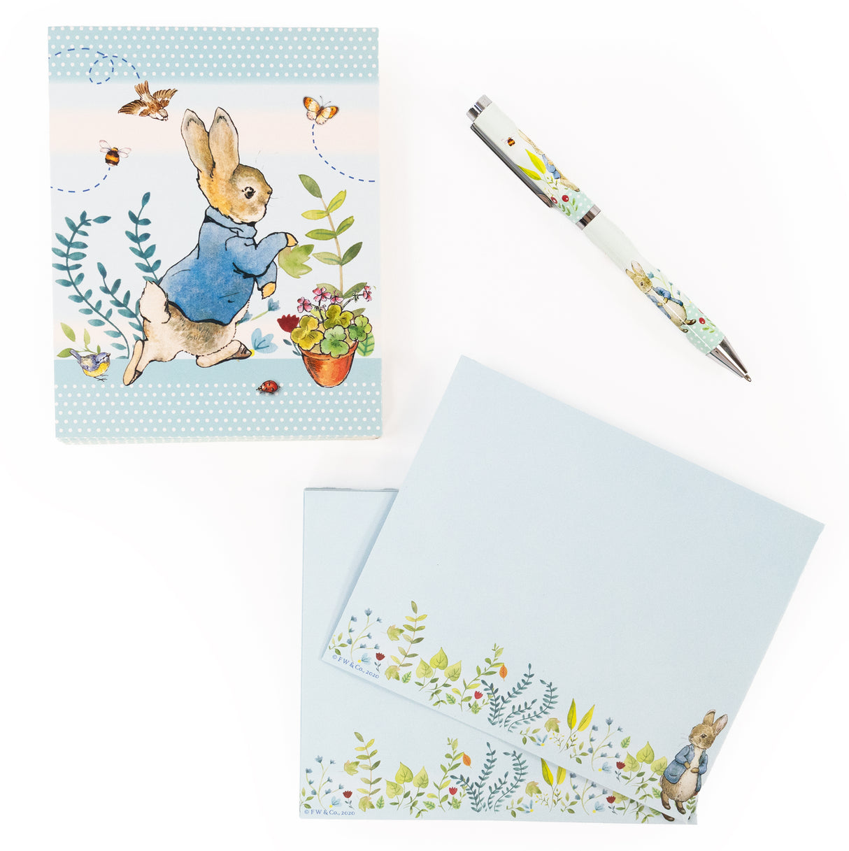 Peter Rabbit Notecard & Pen Set - Boxed Stationery Gift