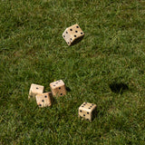 Giant Dice Game - Wooden Garden Game