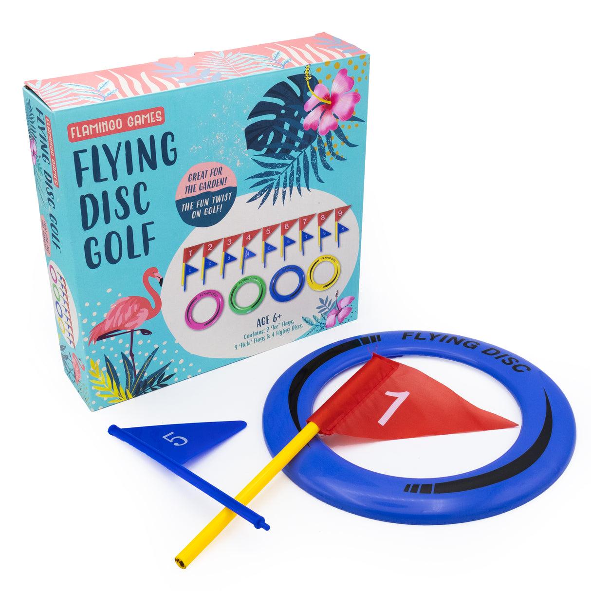 Flying Disc Golf Set - Outdoor Frisbee Golf Game
