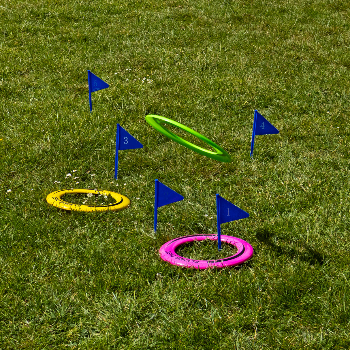 Flying Disc Golf Set - Outdoor Frisbee Golf Game