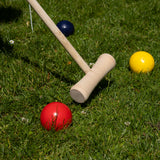 Traditional Wooden Croquet Set - Outdoor Garden Game