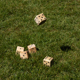 Giant Dice Game - Wooden Garden Game