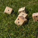 Giant Dice Game - Wooden Garden Game