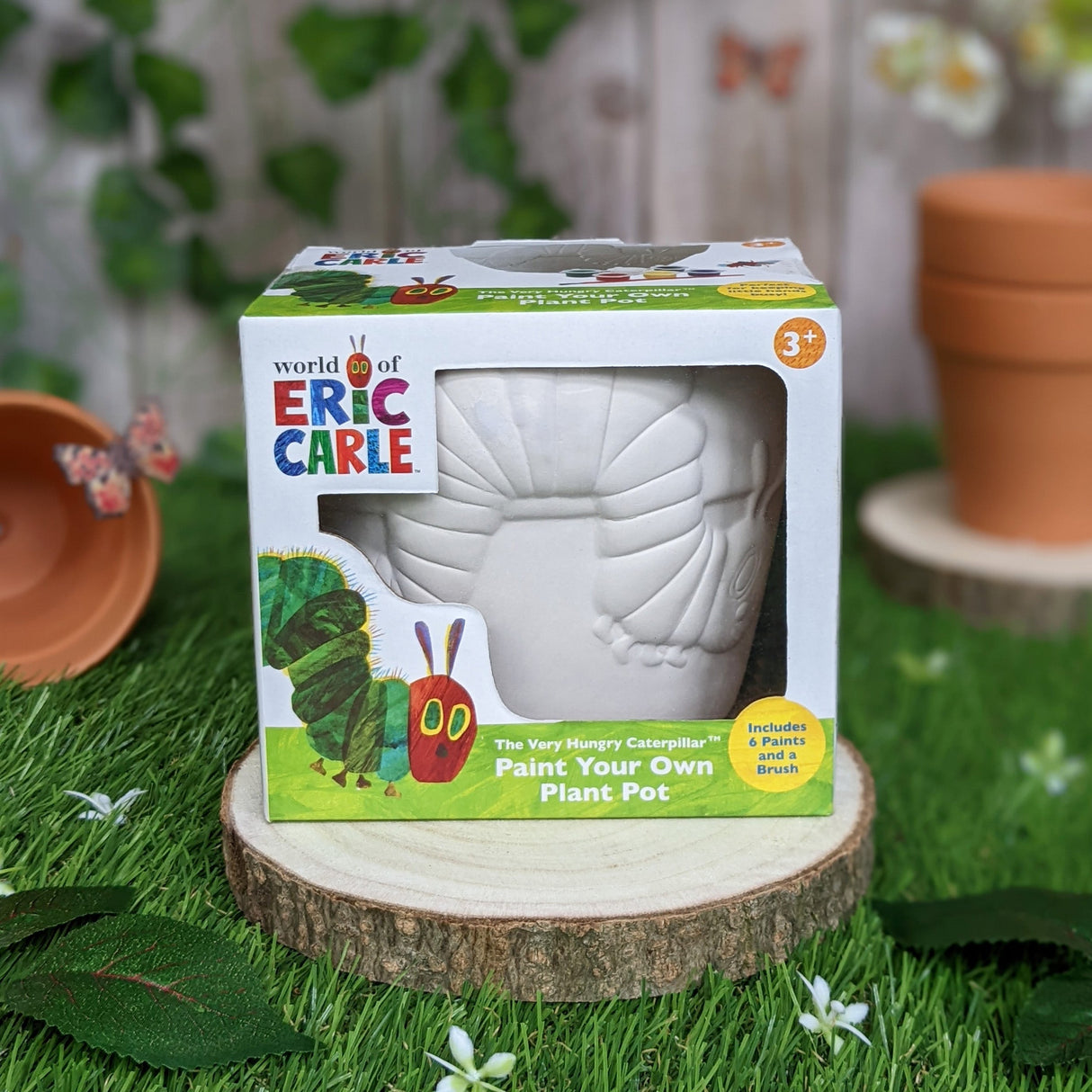 The Very Hungry Caterpillar Paint Your Own Plant Pot