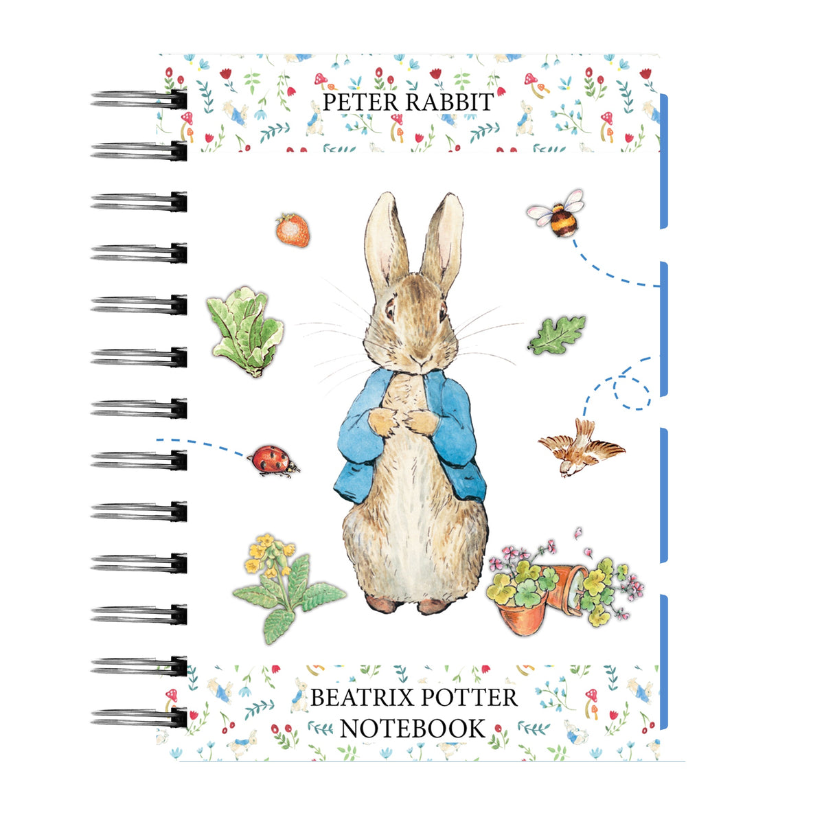 Peter Rabbit A5 Wired Notebook With Dividers – Robert Frederick Trade