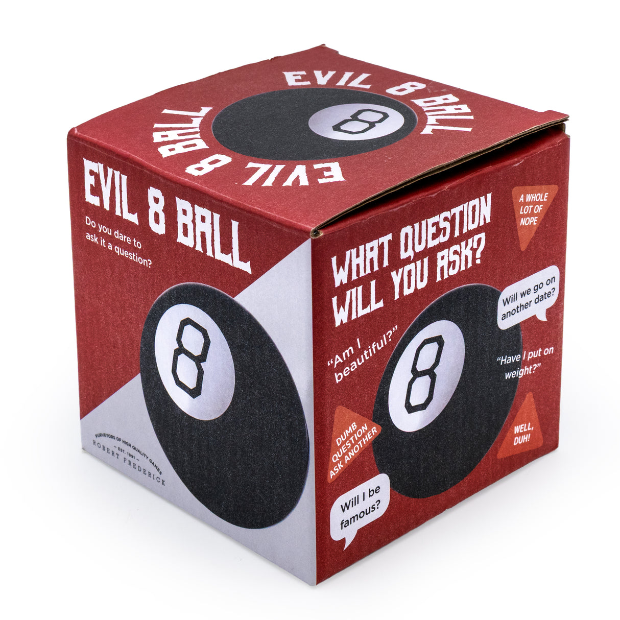 Evil 8 Ball - Hilarious Novelty Magic 8 Ball