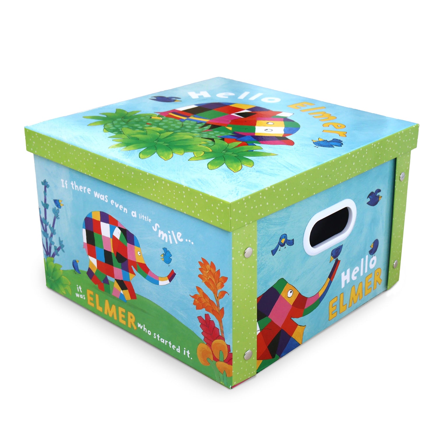Hello Elmer Collapsible Storage Box