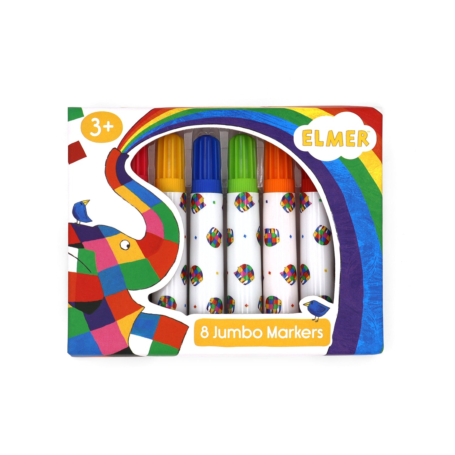 Elmer Set of 8 Jumbo Marker Pens