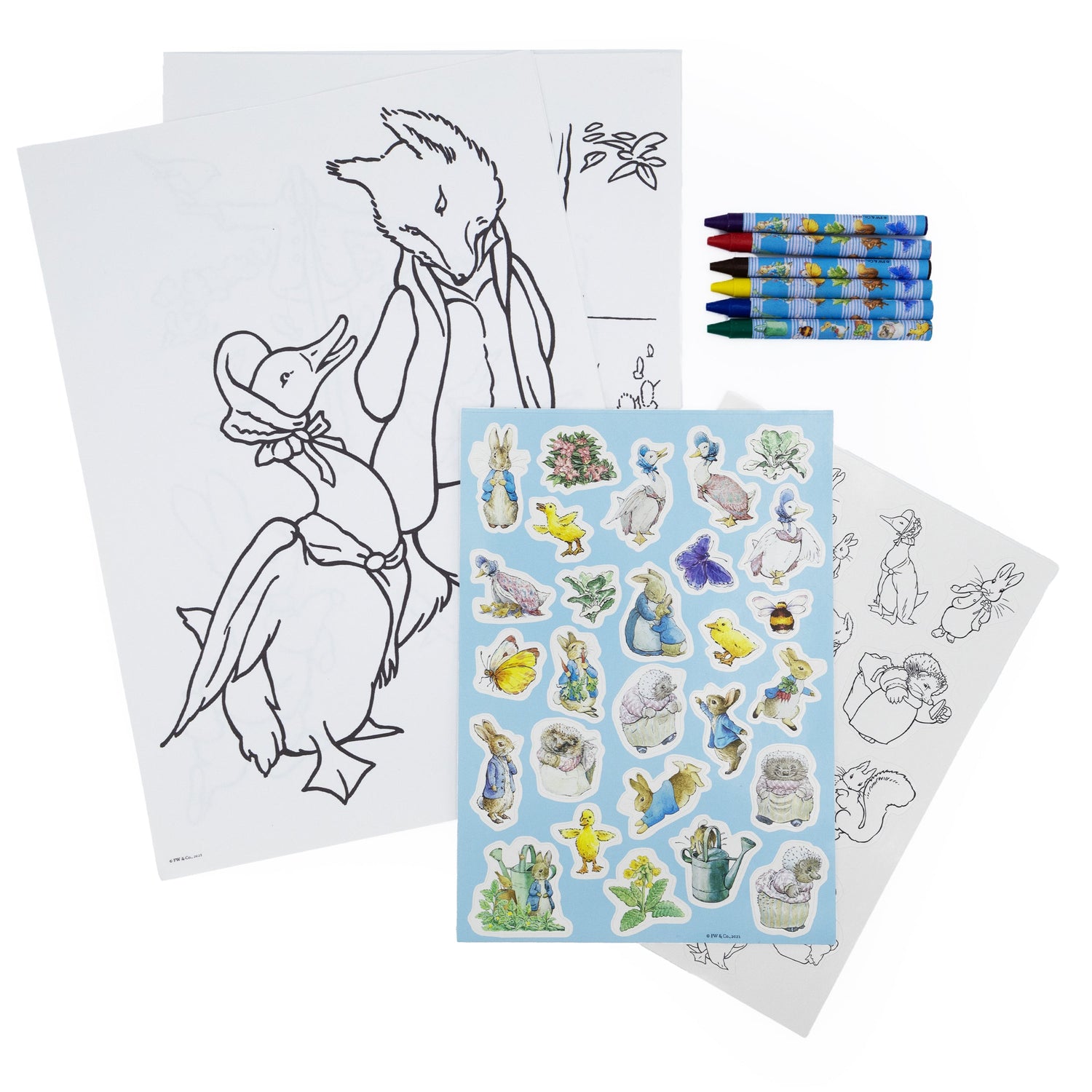 Beatrix Potter Children's Colouring Set