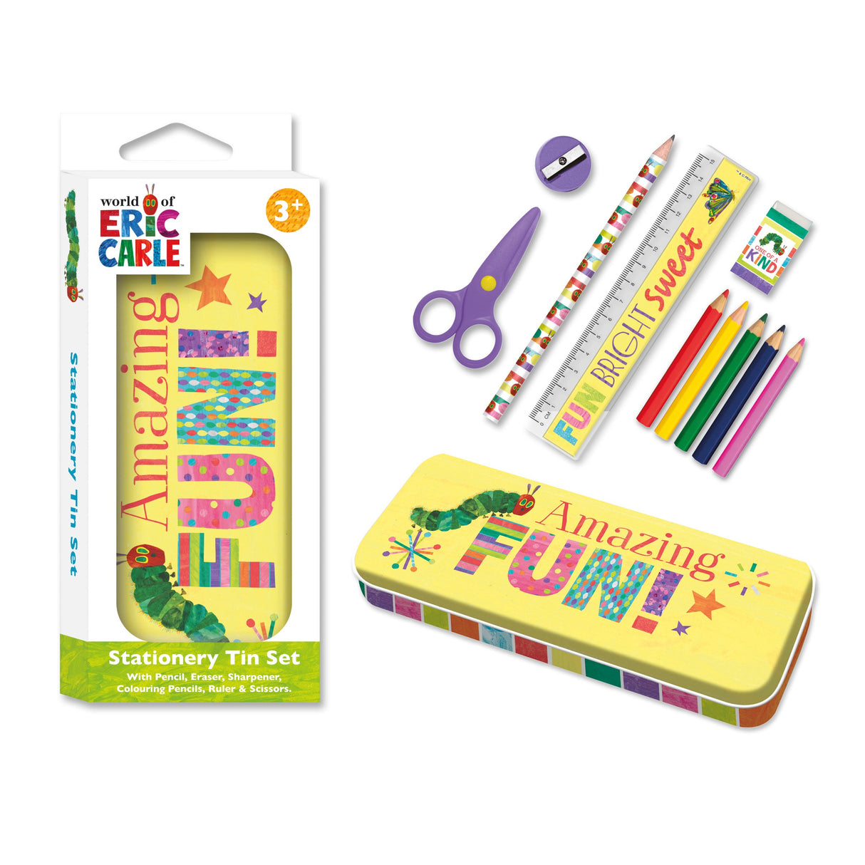 The Very Hungry Caterpillar Children’s Stationery Tin Set