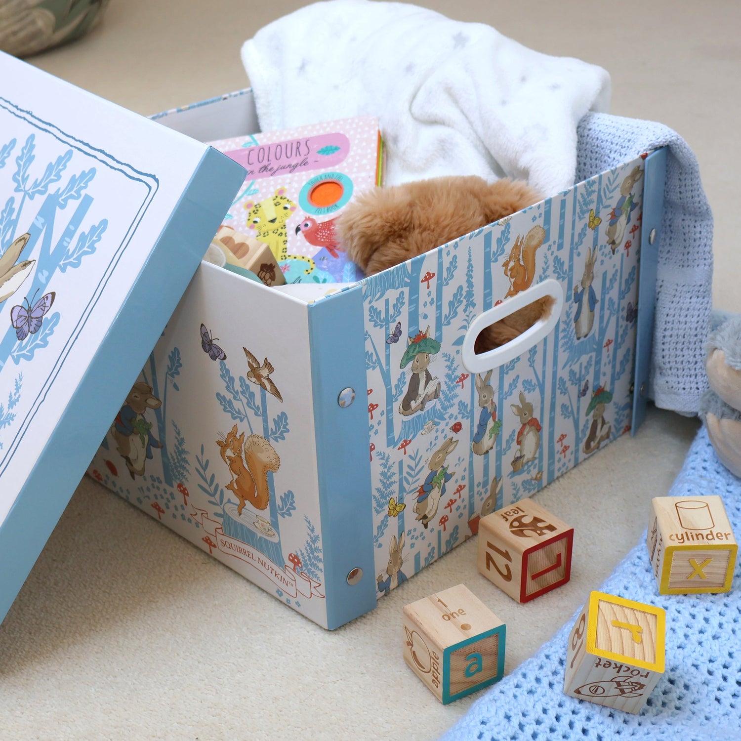 Peter Rabbit Forest Picnic Collapsible Storage Box