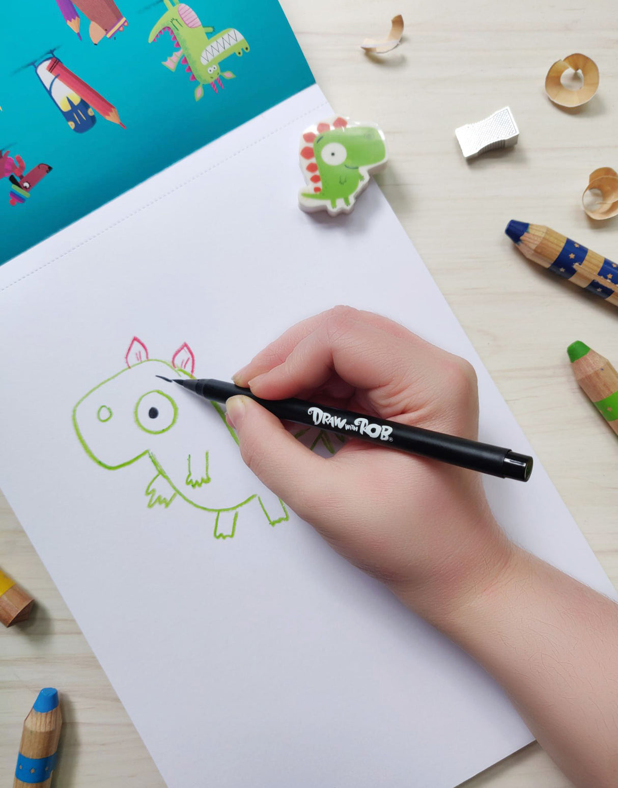 Draw with Rob - A4 Artist Sketch Book
