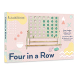 Giant Four in a Row - Classic Wooden Strategy Game