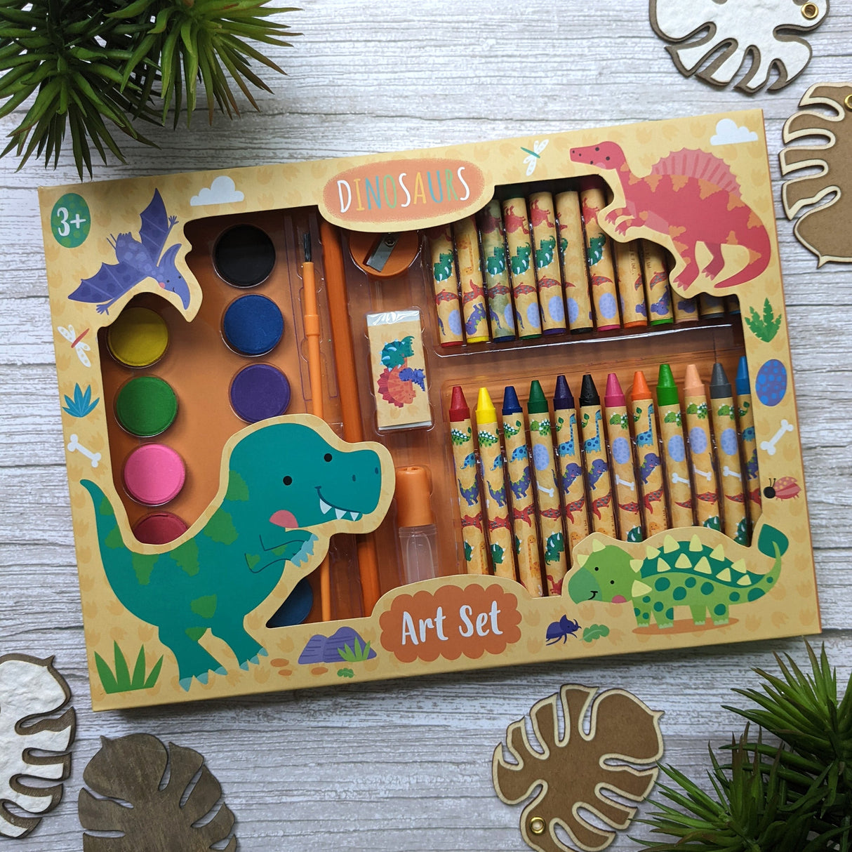 Dinosaurs Children's 42 Piece Art Set