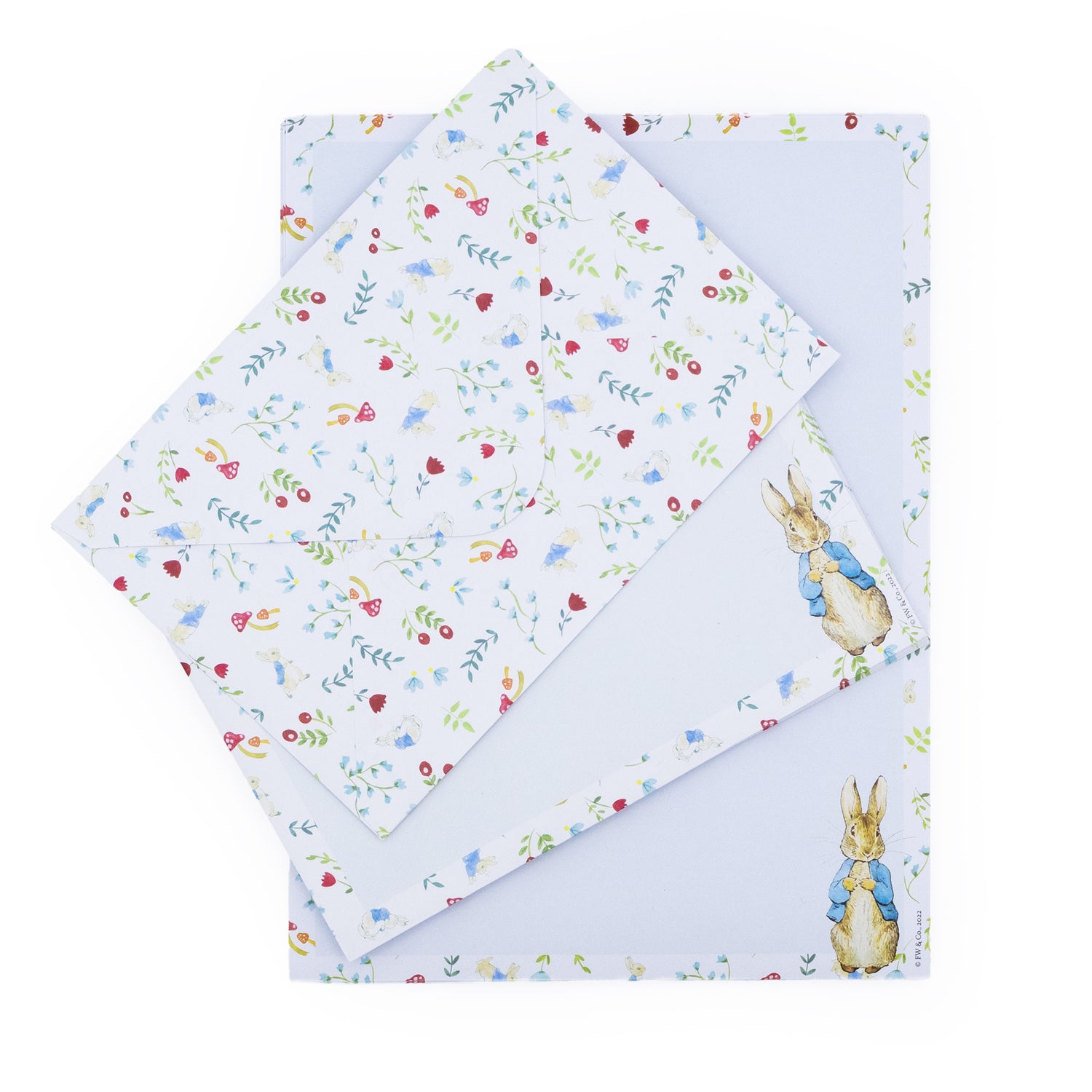 Beatrix Potter Writing Set with Envelopes - Peter Rabbit Design