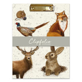 British Wildlife Clipboard Folder - A4 Notepad Organiser
