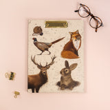 British Wildlife Clipboard Folder - A4 Notepad Organiser