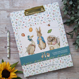 Beatrix Potter Clipboard Folder With Notepad