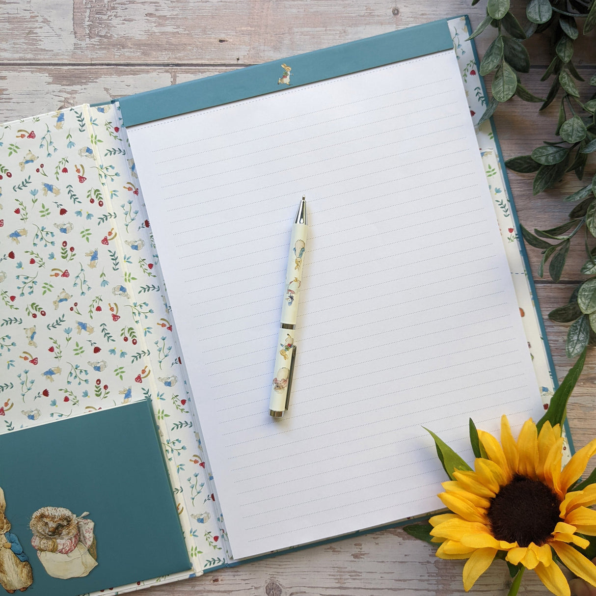 Beatrix Potter Clipboard Folder With Notepad