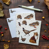 British Wildlife Notecard & Pen Gift Set