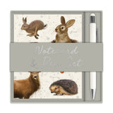British Wildlife Notecard & Pen Gift Set