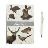 British Wildlife Notebook & Pen Gift Set