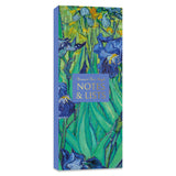 Van Gogh Irises Tall Notepad & List Set With Pencil