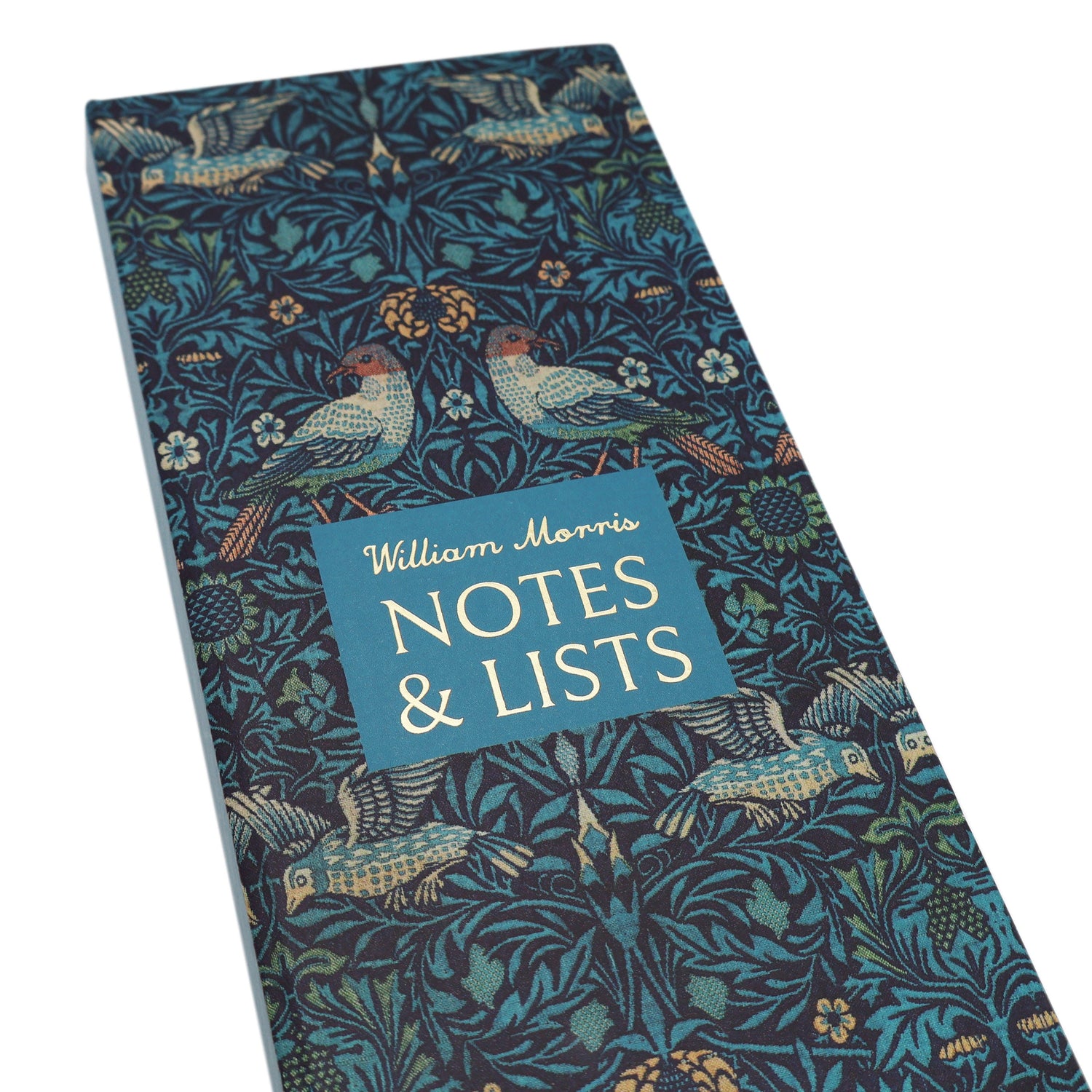 William Morris Tall Notepad and List Set with Pencil