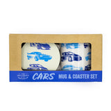 Gentleman’s Emporium Car Mug & Coaster Set Gift Set