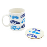 Gentleman’s Emporium Car Mug & Coaster Set Gift Set