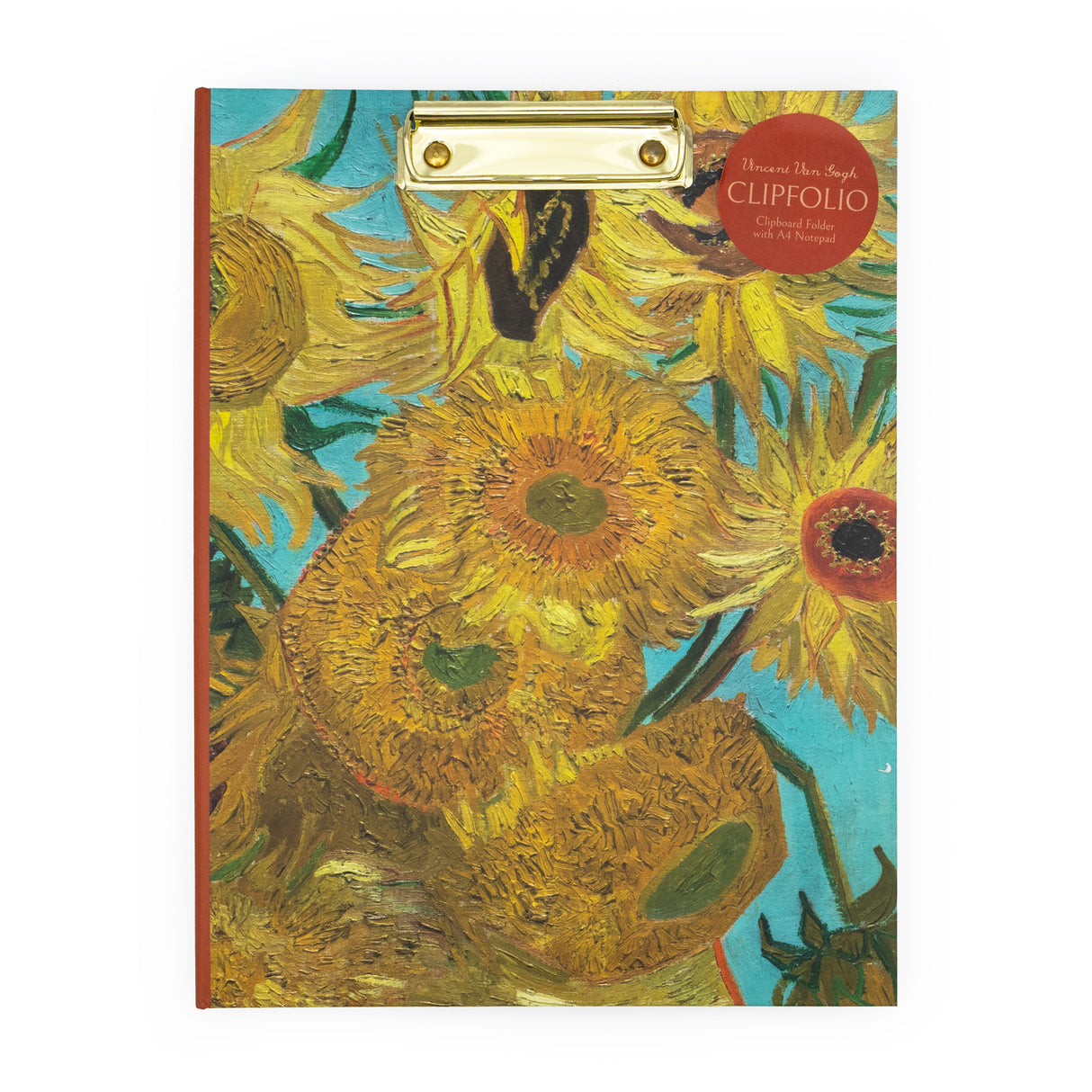 Van Gogh Sunflowers Clipboard Folder with A4 Notepad