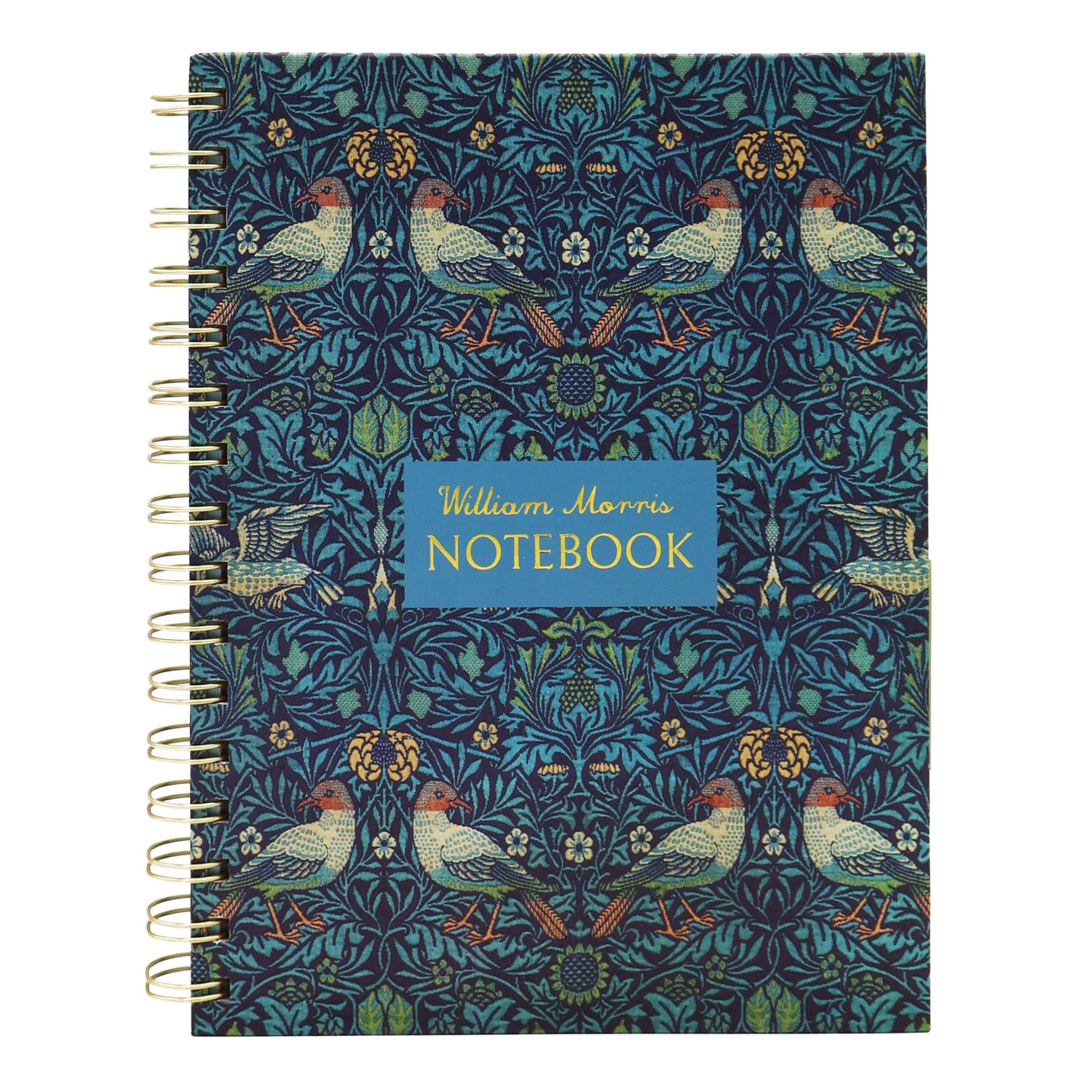 William Morris Birds A5 Notebook With Dividers