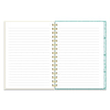 Peacock Feathers A5 Notebook With Dividers