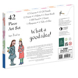 Zog Children's 42 Piece Art Set